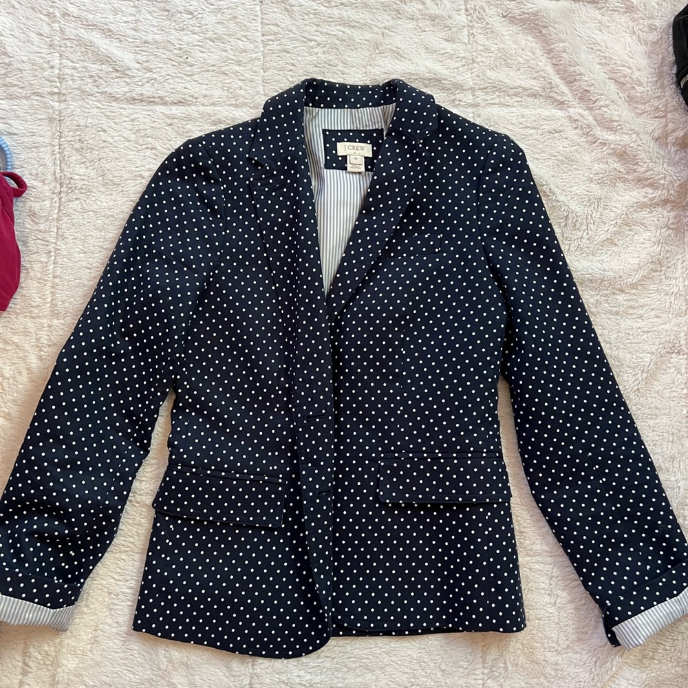 j crew navy blazer